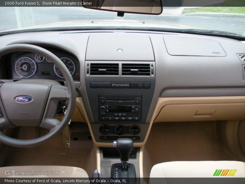 Dune Pearl Metallic / Camel 2006 Ford Fusion S