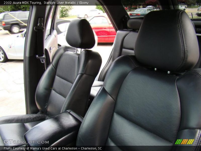 Starlight Silver Metallic / Ebony 2002 Acura MDX Touring