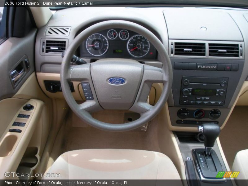 Dune Pearl Metallic / Camel 2006 Ford Fusion S