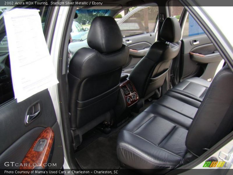 Starlight Silver Metallic / Ebony 2002 Acura MDX Touring