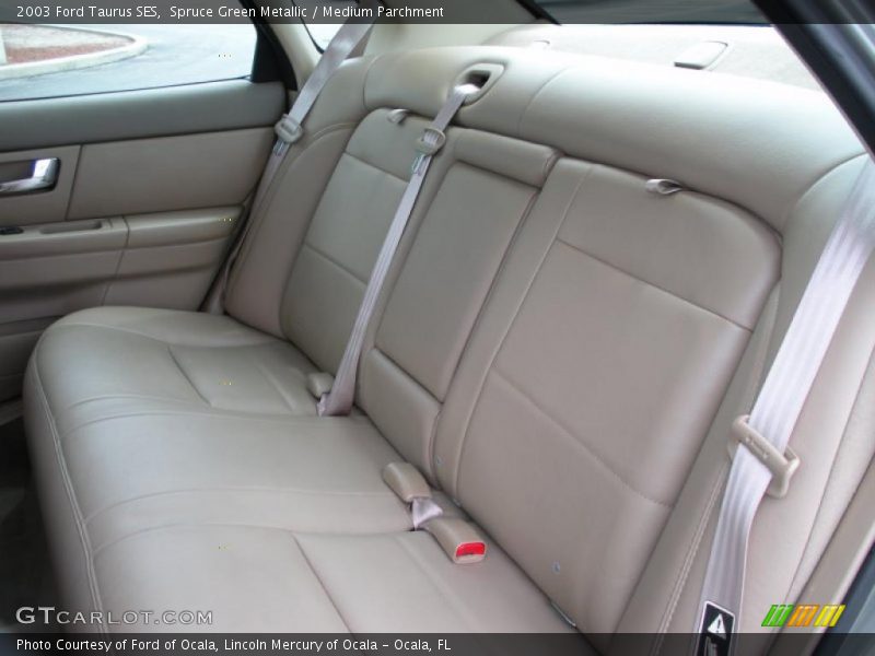 Spruce Green Metallic / Medium Parchment 2003 Ford Taurus SES