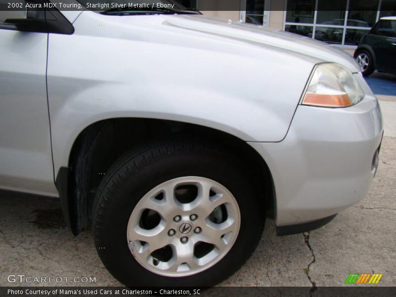 Starlight Silver Metallic / Ebony 2002 Acura MDX Touring
