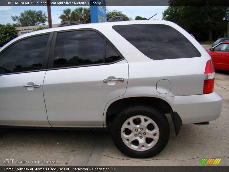 Starlight Silver Metallic / Ebony 2002 Acura MDX Touring