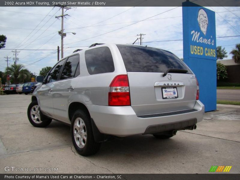 Starlight Silver Metallic / Ebony 2002 Acura MDX Touring