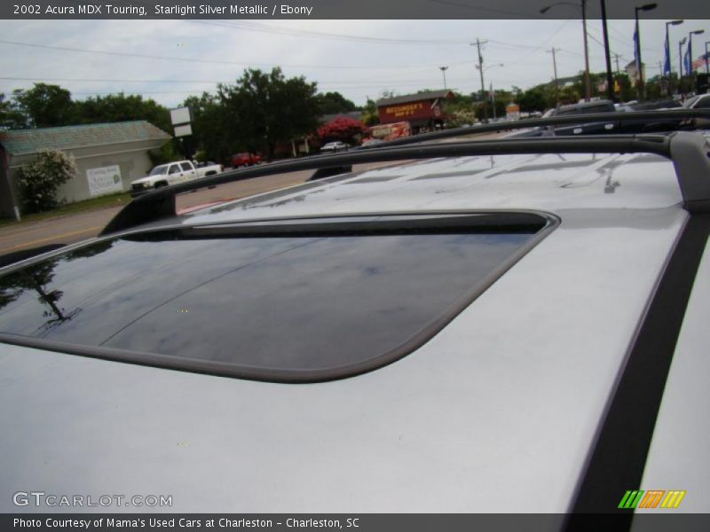 Starlight Silver Metallic / Ebony 2002 Acura MDX Touring