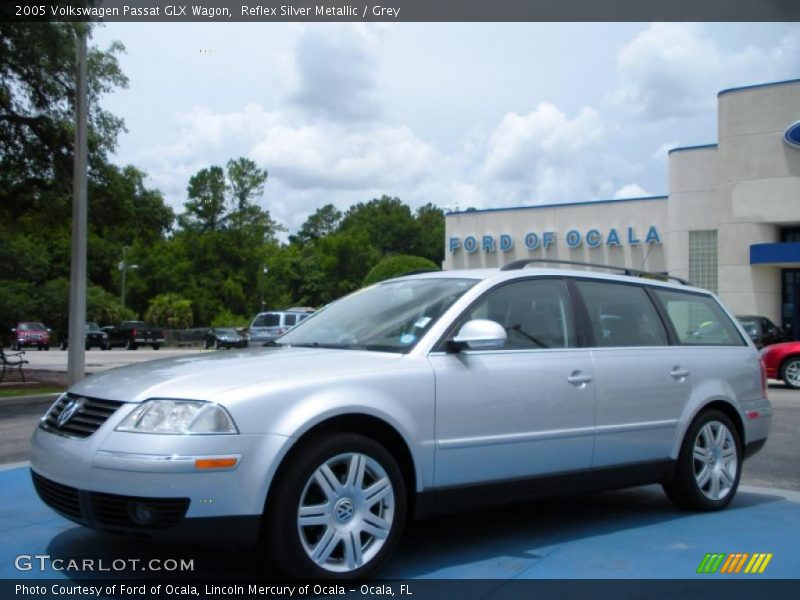 Reflex Silver Metallic / Grey 2005 Volkswagen Passat GLX Wagon