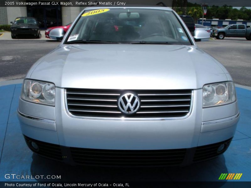 Reflex Silver Metallic / Grey 2005 Volkswagen Passat GLX Wagon