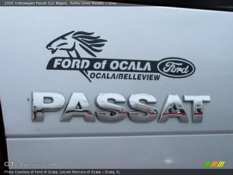 Reflex Silver Metallic / Grey 2005 Volkswagen Passat GLX Wagon