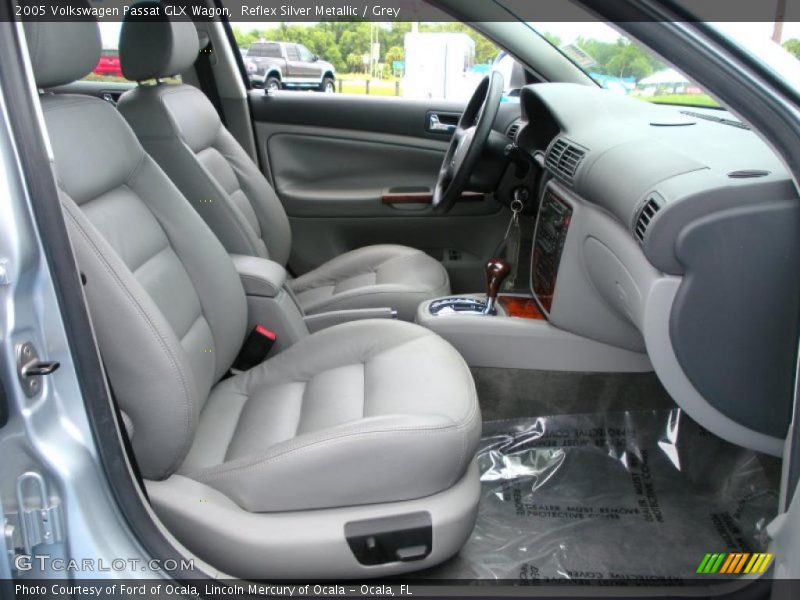 Reflex Silver Metallic / Grey 2005 Volkswagen Passat GLX Wagon