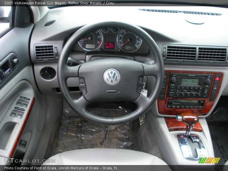 Reflex Silver Metallic / Grey 2005 Volkswagen Passat GLX Wagon