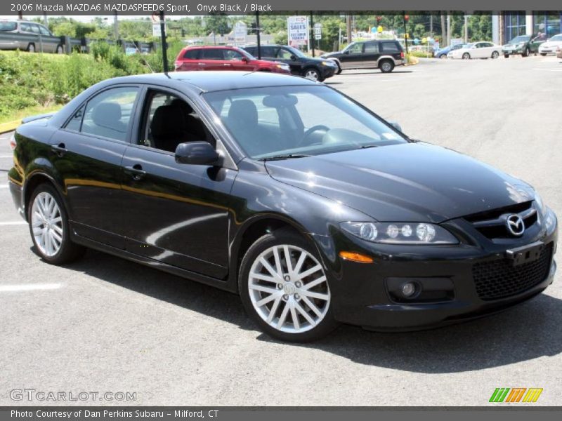 Onyx Black / Black 2006 Mazda MAZDA6 MAZDASPEED6 Sport