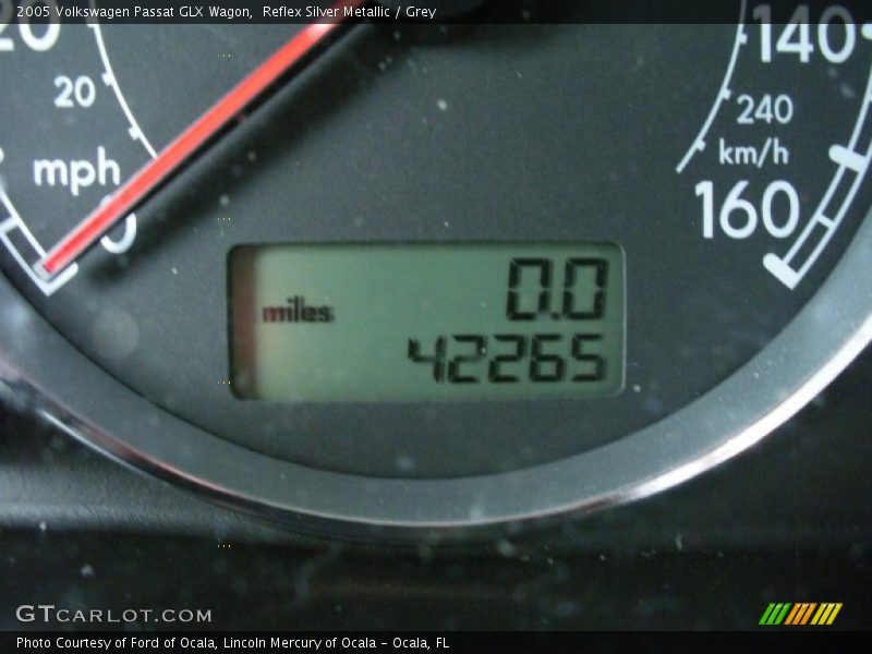 Reflex Silver Metallic / Grey 2005 Volkswagen Passat GLX Wagon