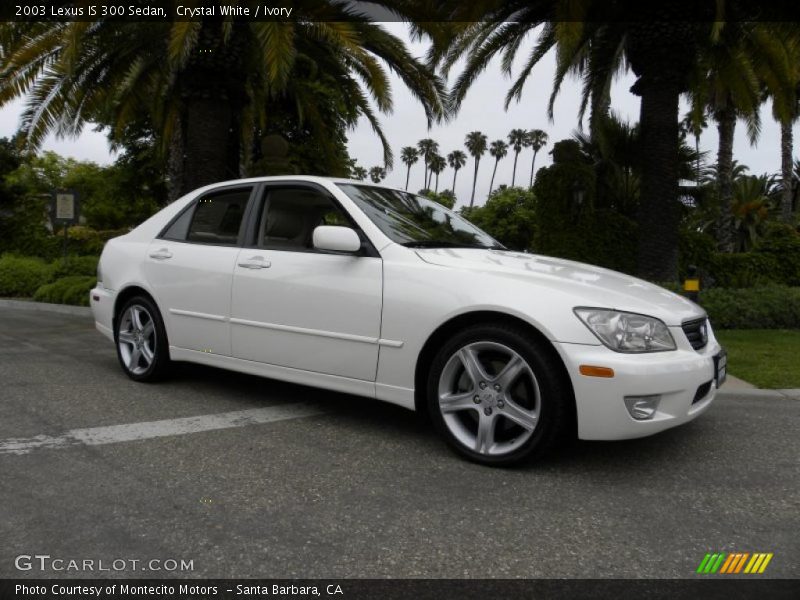 Crystal White / Ivory 2003 Lexus IS 300 Sedan