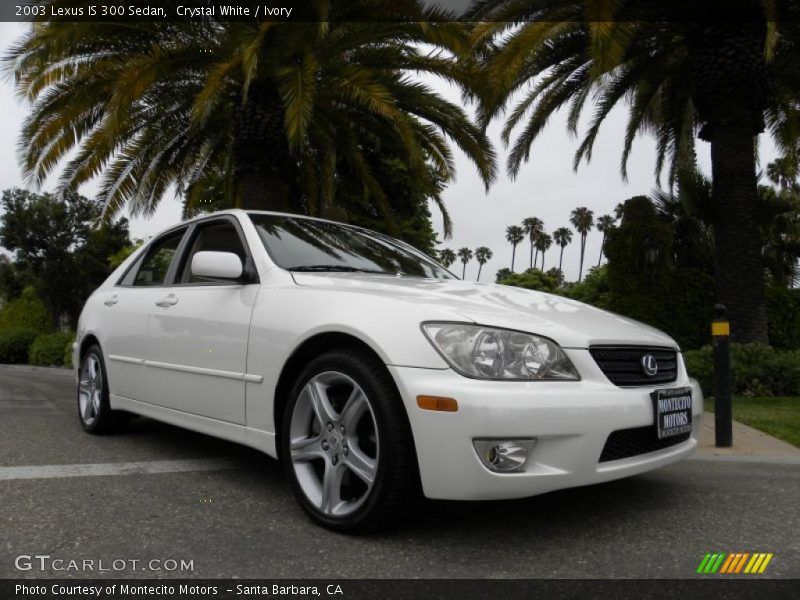 Crystal White / Ivory 2003 Lexus IS 300 Sedan
