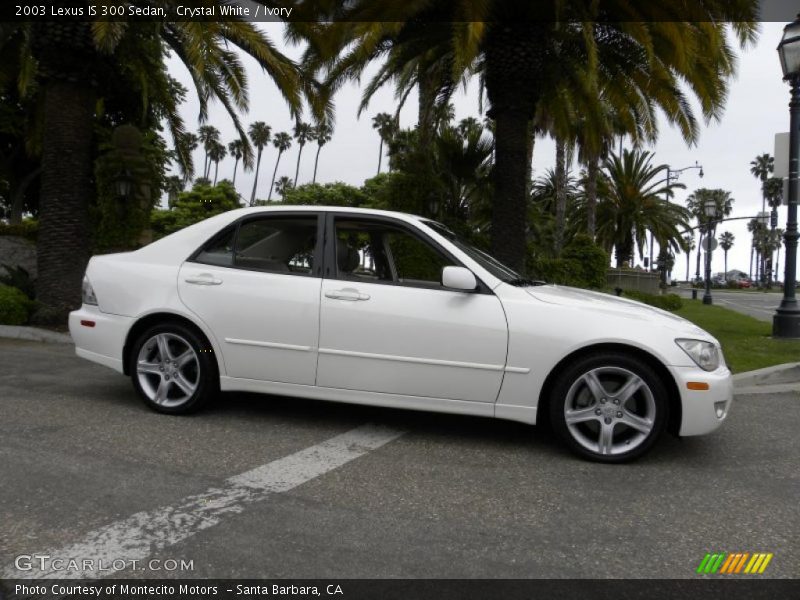 Crystal White / Ivory 2003 Lexus IS 300 Sedan