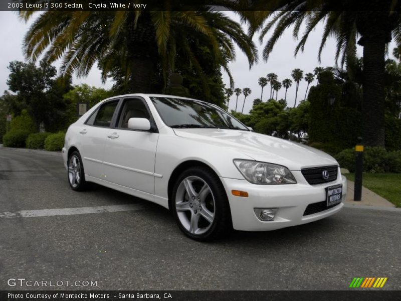 Crystal White / Ivory 2003 Lexus IS 300 Sedan