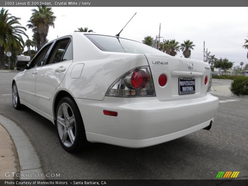 Crystal White / Ivory 2003 Lexus IS 300 Sedan