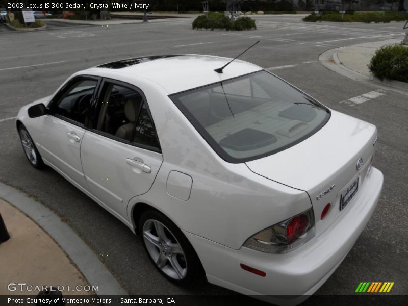 Crystal White / Ivory 2003 Lexus IS 300 Sedan