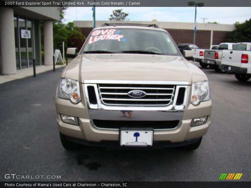 Pueblo Gold Metallic / Camel 2007 Ford Explorer Sport Trac Limited 4x4