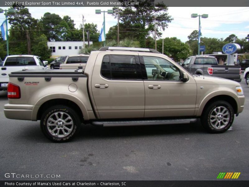 Pueblo Gold Metallic / Camel 2007 Ford Explorer Sport Trac Limited 4x4