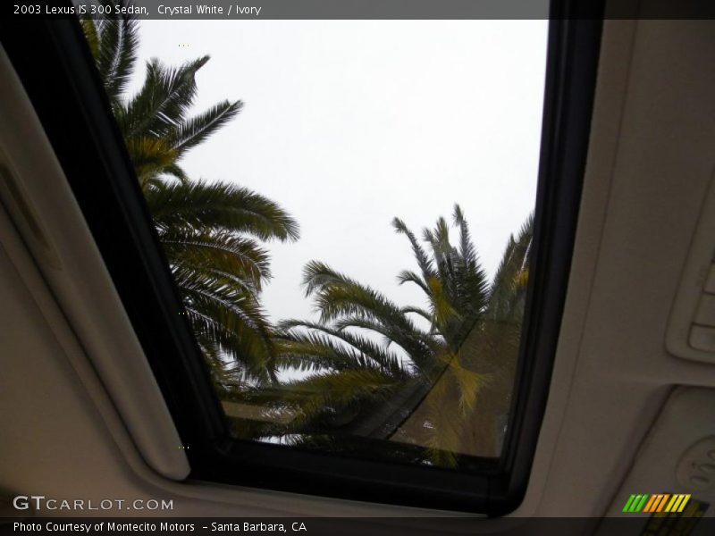 Crystal White / Ivory 2003 Lexus IS 300 Sedan