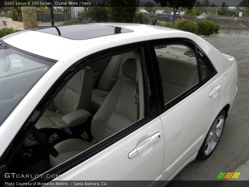 Crystal White / Ivory 2003 Lexus IS 300 Sedan