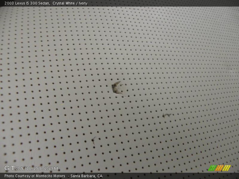 Crystal White / Ivory 2003 Lexus IS 300 Sedan