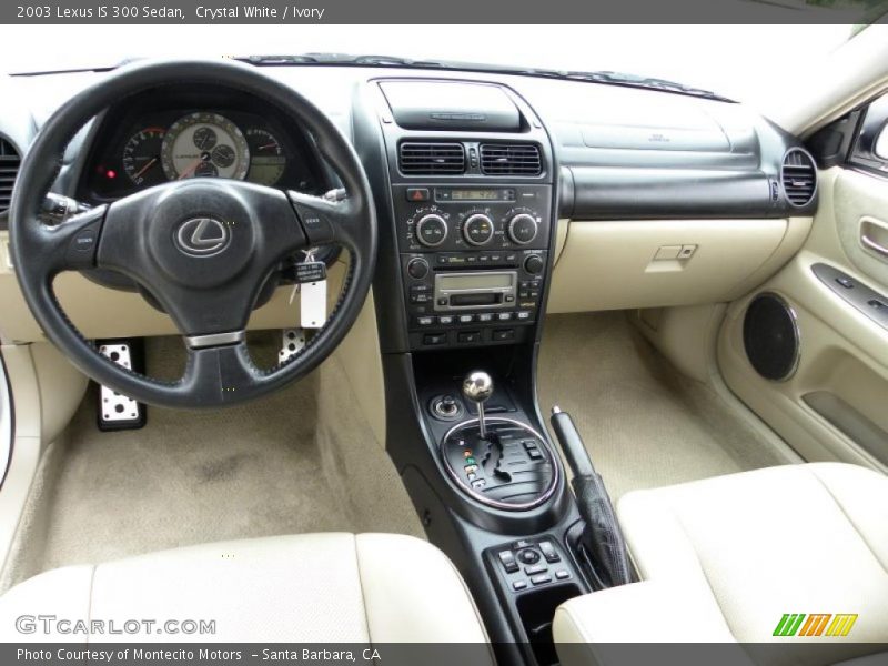 Crystal White / Ivory 2003 Lexus IS 300 Sedan