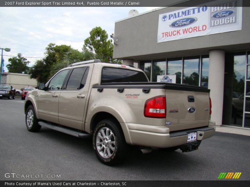 Pueblo Gold Metallic / Camel 2007 Ford Explorer Sport Trac Limited 4x4