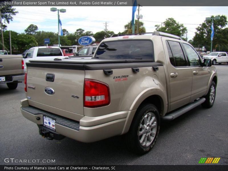 Pueblo Gold Metallic / Camel 2007 Ford Explorer Sport Trac Limited 4x4
