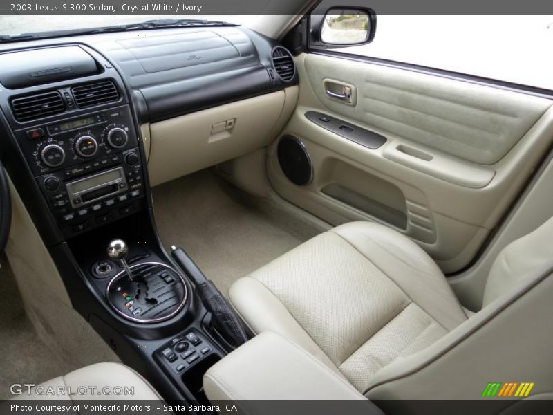 Crystal White / Ivory 2003 Lexus IS 300 Sedan