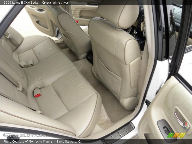 Crystal White / Ivory 2003 Lexus IS 300 Sedan