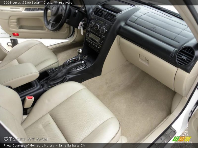 Crystal White / Ivory 2003 Lexus IS 300 Sedan
