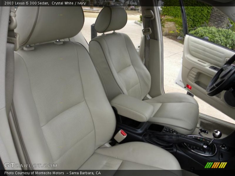 Crystal White / Ivory 2003 Lexus IS 300 Sedan