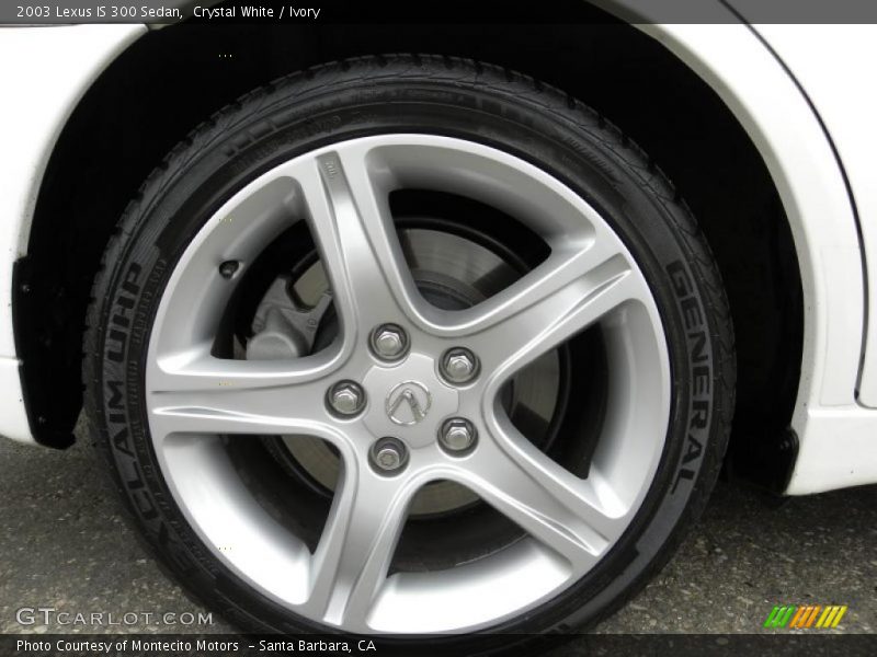 Crystal White / Ivory 2003 Lexus IS 300 Sedan
