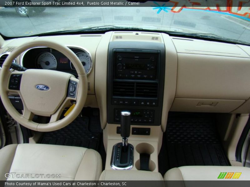 Pueblo Gold Metallic / Camel 2007 Ford Explorer Sport Trac Limited 4x4