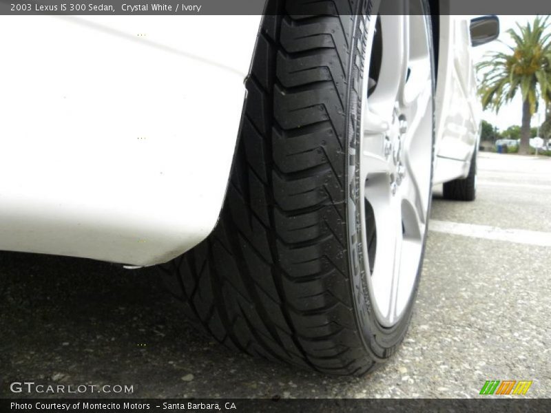 Crystal White / Ivory 2003 Lexus IS 300 Sedan