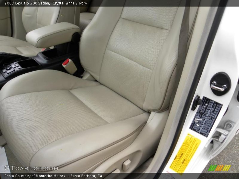 Crystal White / Ivory 2003 Lexus IS 300 Sedan
