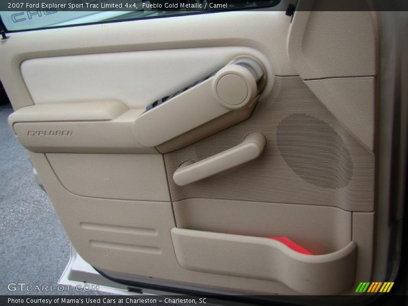 Pueblo Gold Metallic / Camel 2007 Ford Explorer Sport Trac Limited 4x4