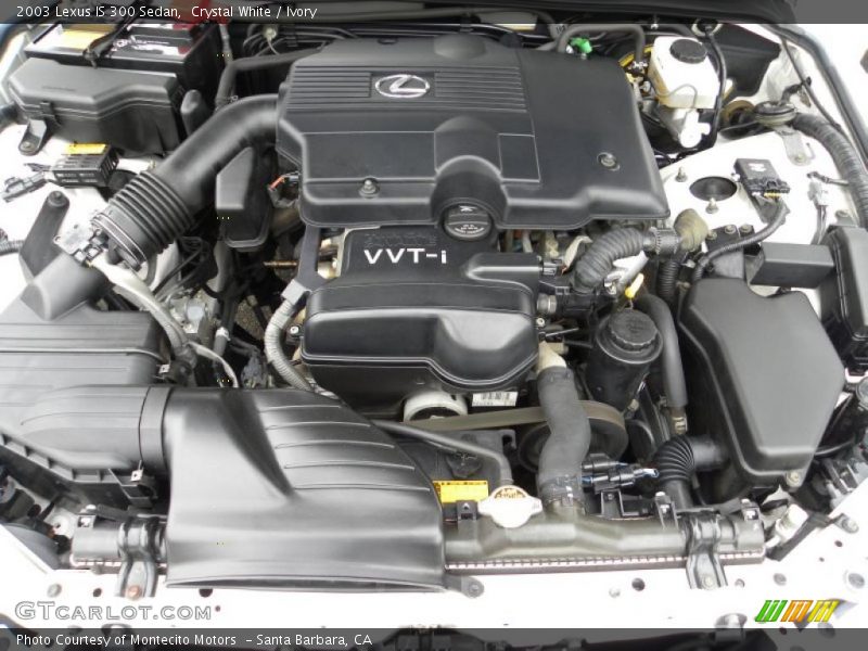 Crystal White / Ivory 2003 Lexus IS 300 Sedan