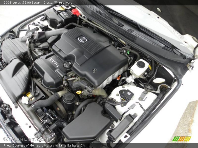 Crystal White / Ivory 2003 Lexus IS 300 Sedan