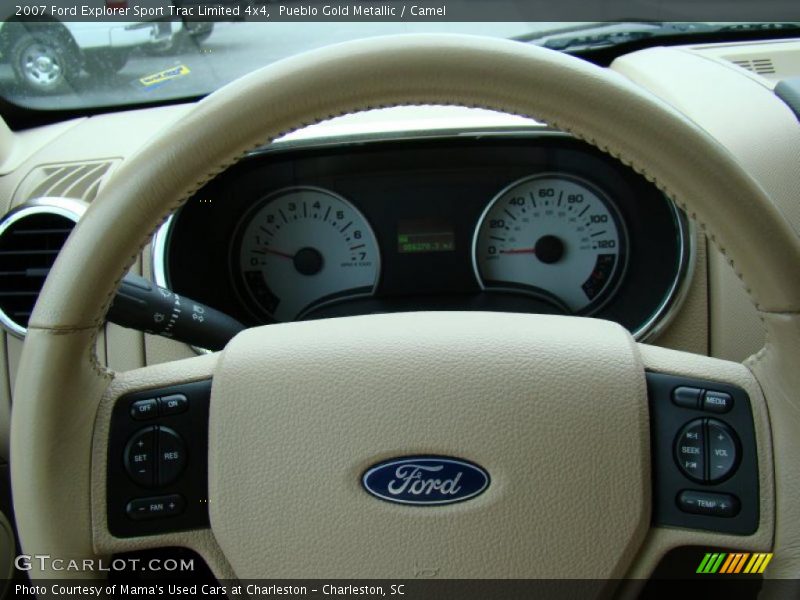Pueblo Gold Metallic / Camel 2007 Ford Explorer Sport Trac Limited 4x4