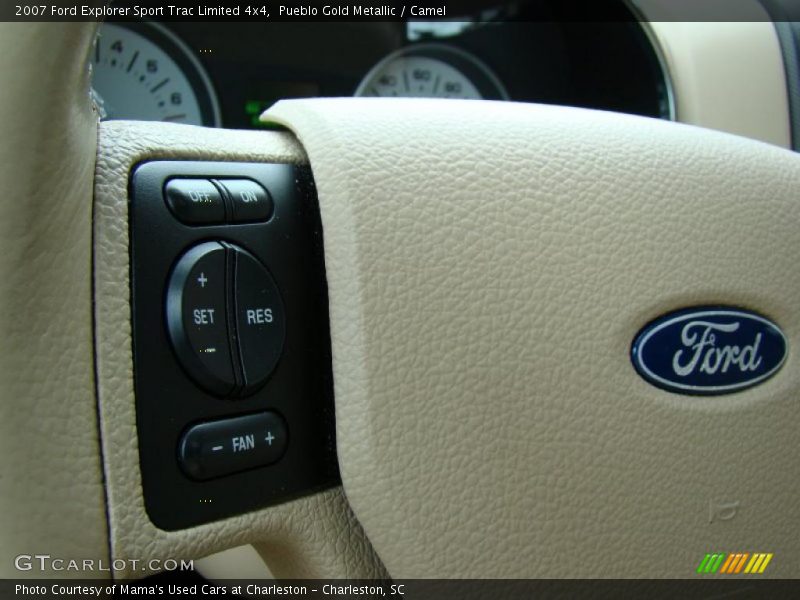 Pueblo Gold Metallic / Camel 2007 Ford Explorer Sport Trac Limited 4x4