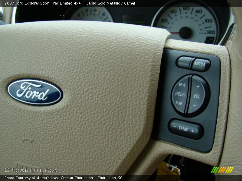 Pueblo Gold Metallic / Camel 2007 Ford Explorer Sport Trac Limited 4x4