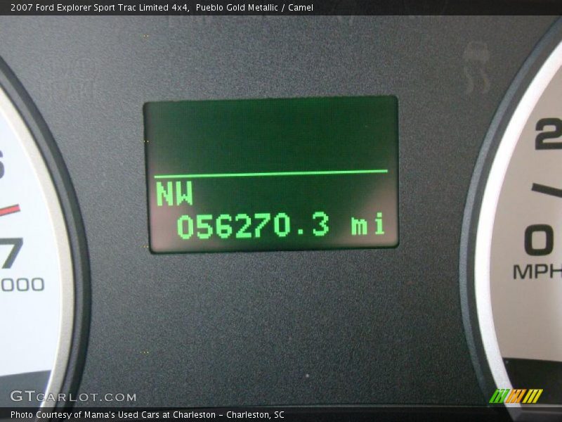 Pueblo Gold Metallic / Camel 2007 Ford Explorer Sport Trac Limited 4x4