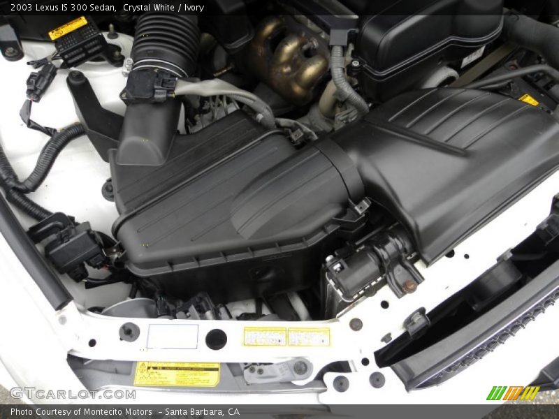Crystal White / Ivory 2003 Lexus IS 300 Sedan