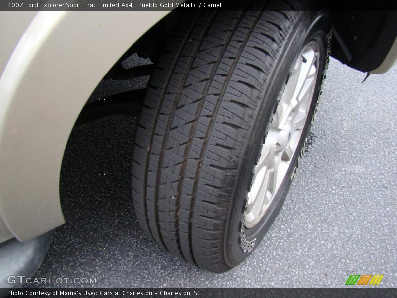 Pueblo Gold Metallic / Camel 2007 Ford Explorer Sport Trac Limited 4x4