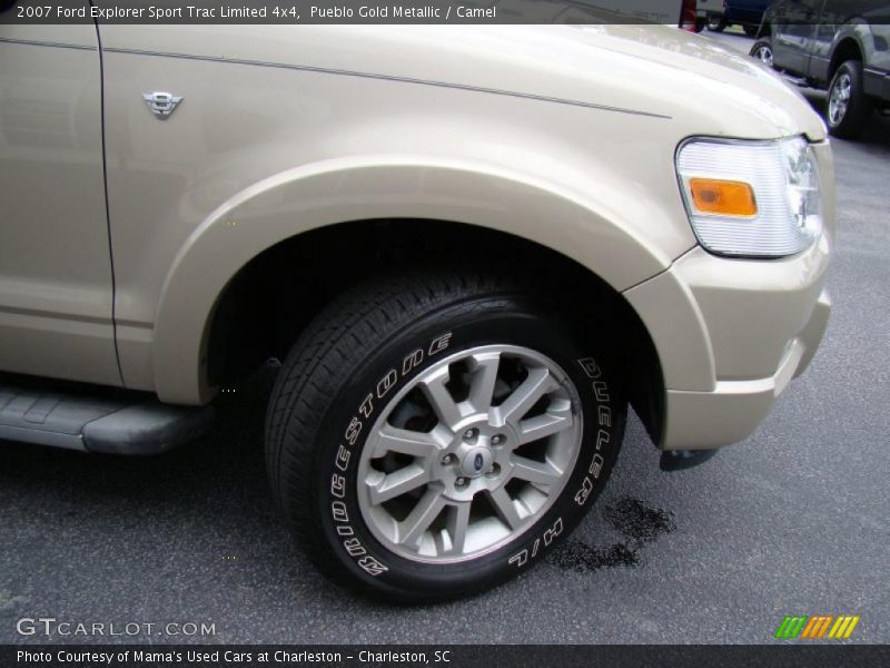 Pueblo Gold Metallic / Camel 2007 Ford Explorer Sport Trac Limited 4x4