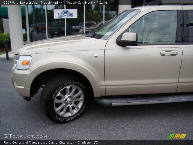Pueblo Gold Metallic / Camel 2007 Ford Explorer Sport Trac Limited 4x4