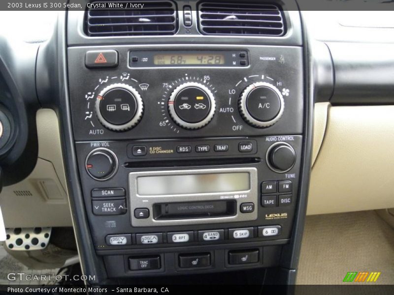 Crystal White / Ivory 2003 Lexus IS 300 Sedan